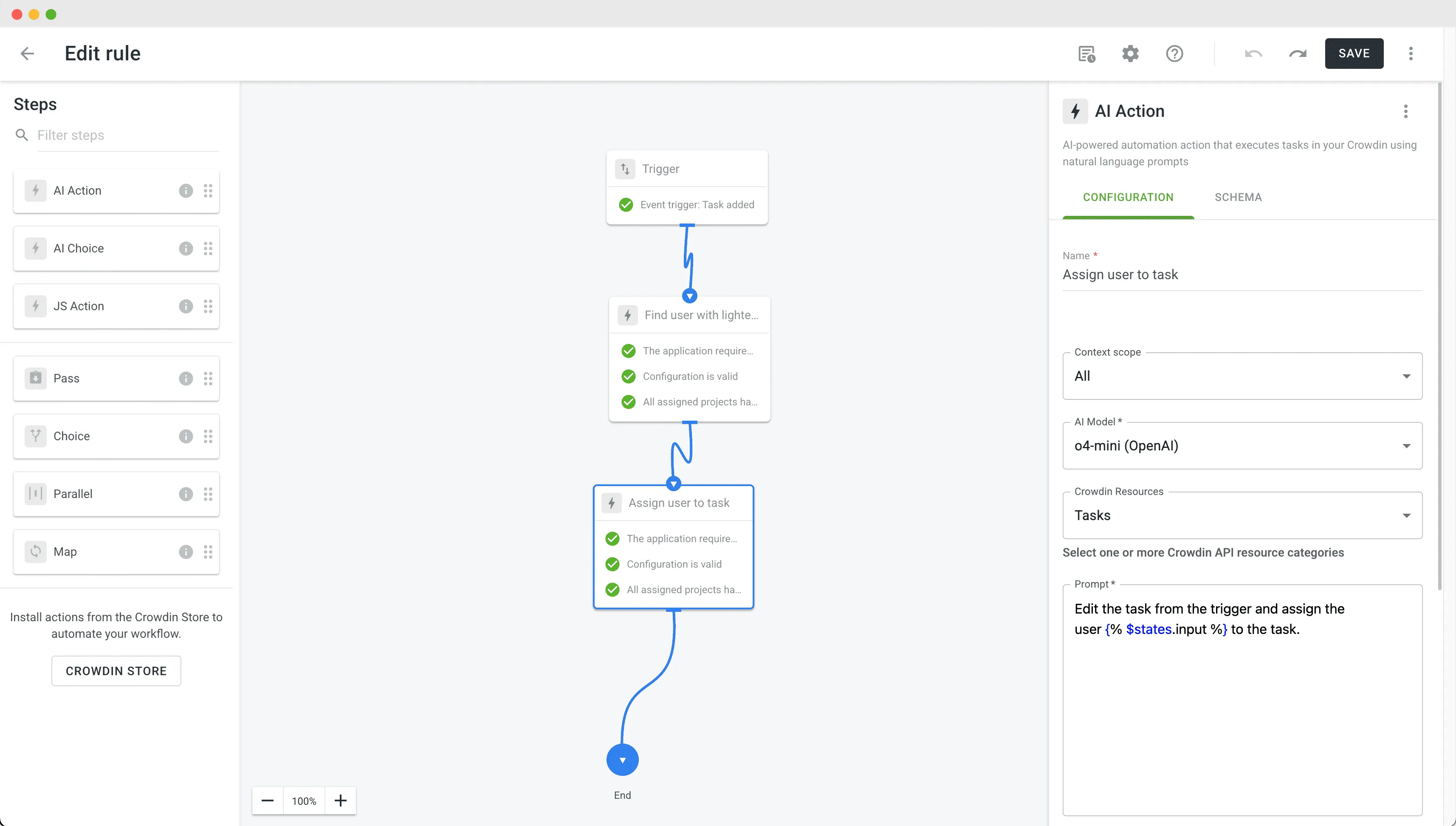 crowdin automator example